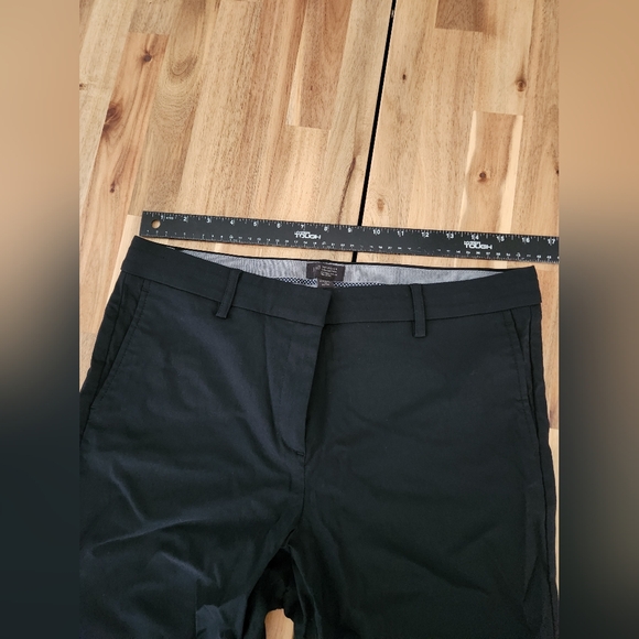J. Jill Wearever Collection Pants Women's  Black Woven Trousers 12 petite NWT - Picture 11 of 12